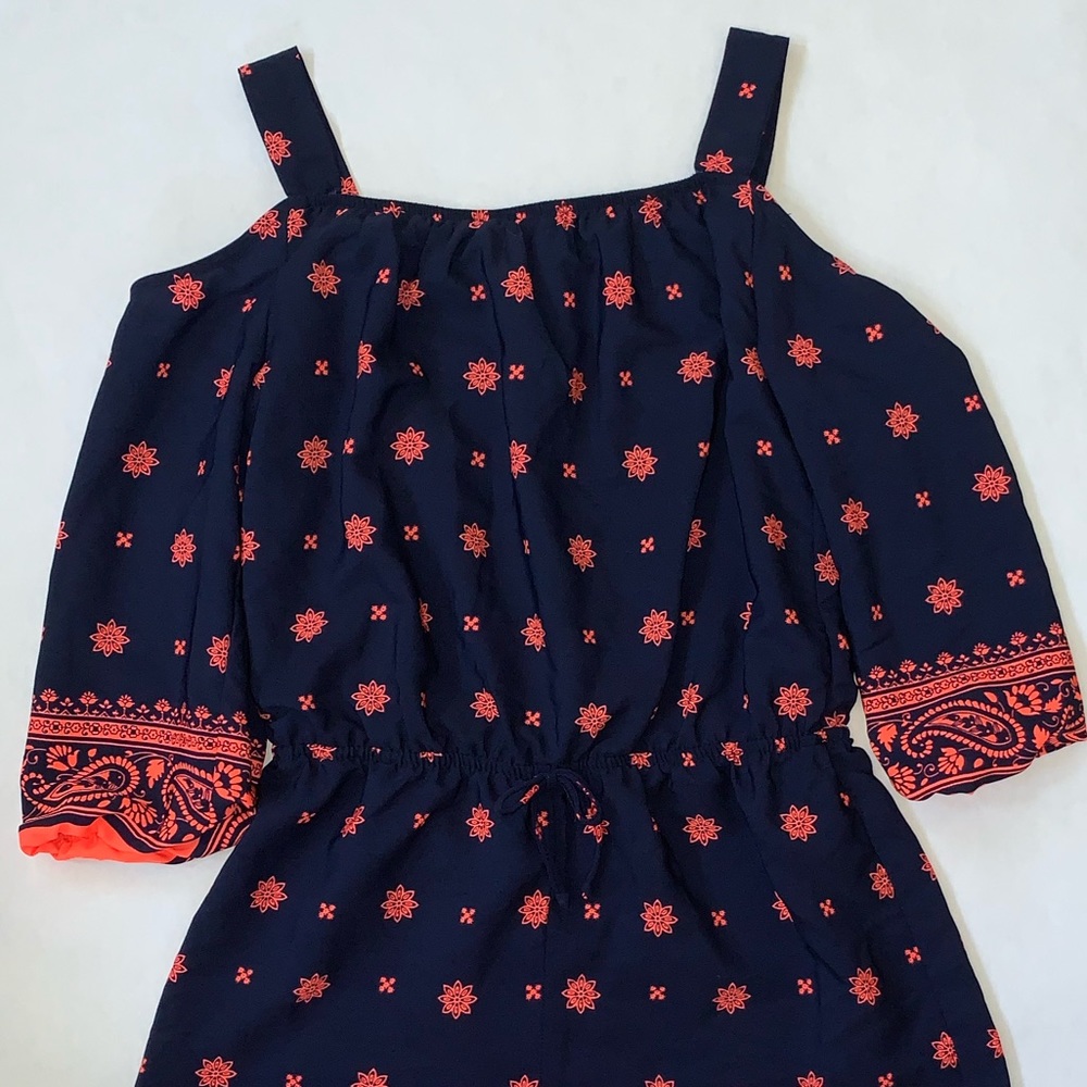 Cute Off the Shoulder Shorts Romper